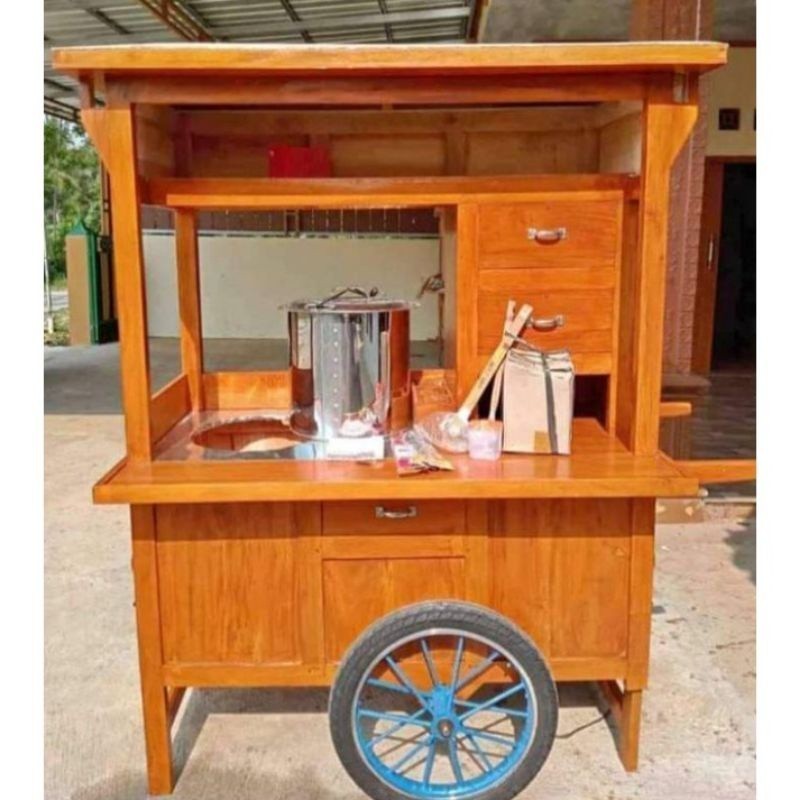 Gerobak Mie Ayam Komplit