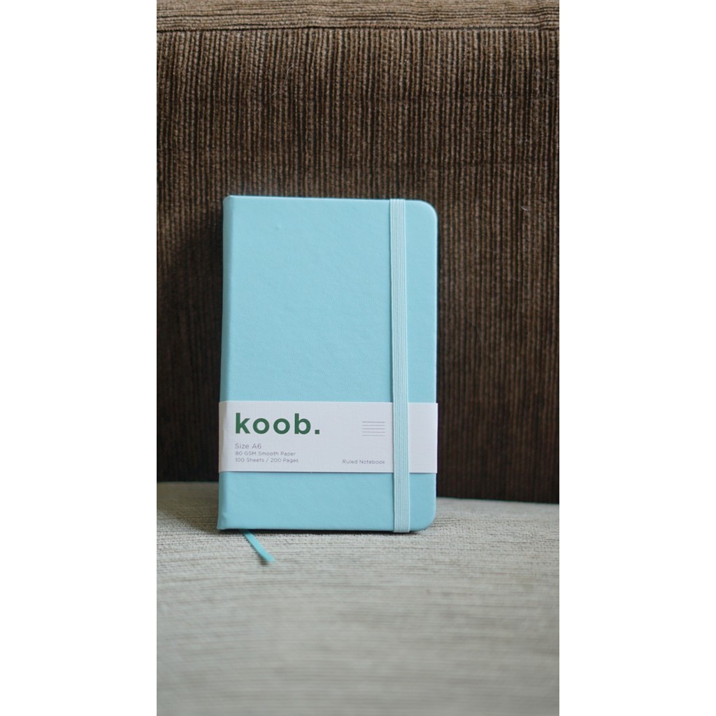 

A611T Koob. Notebook A6 Hardcover Buku Tulis Agenda Jurnal Diary - Abu-abu