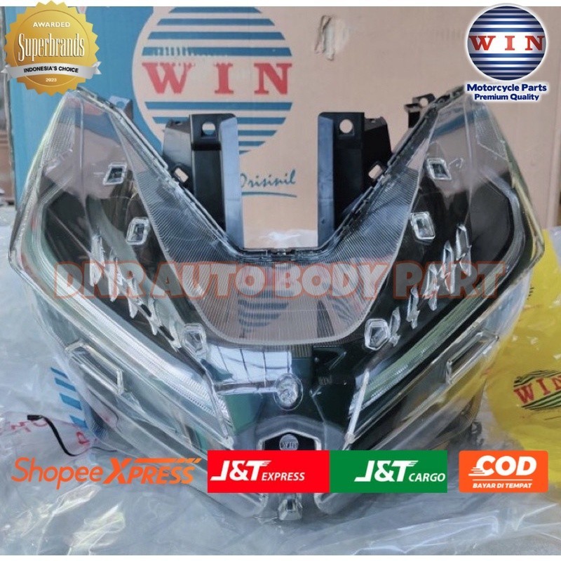 Lampu Depan + Alis Vario 125 150 LED 2018 2019 2020 2021