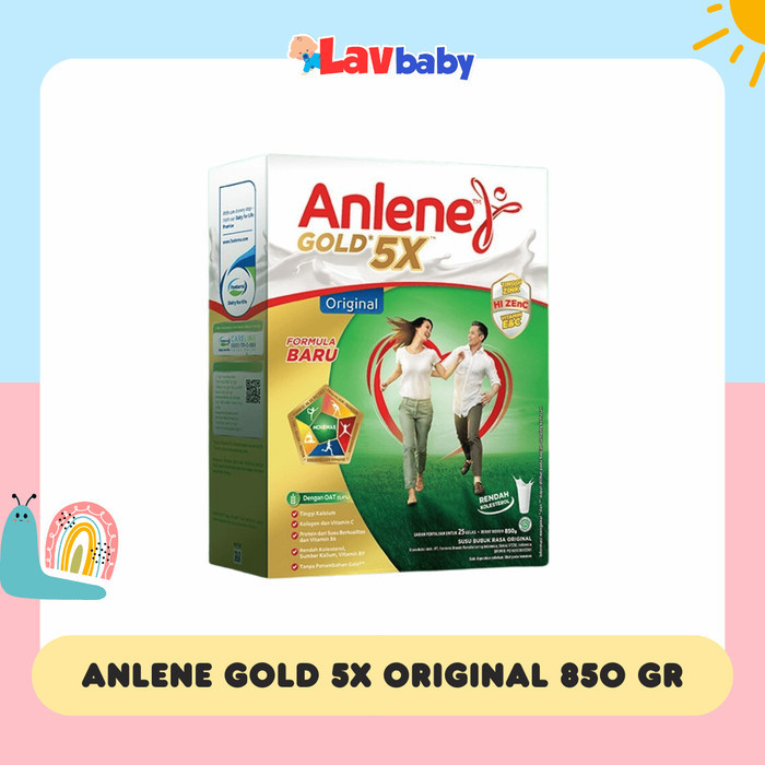 

[PROMO] Anlene Gold 5x Susu Bubuk 850 gr 850g - Original