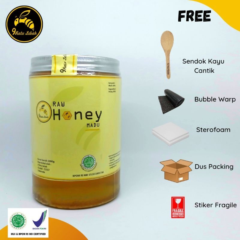 

Madu Milind Premium RAW Honey 100% Madu Murni Alami dari Peternakan Sendiri BPOM, Kualitas Terbaik, Kemasan Kaca