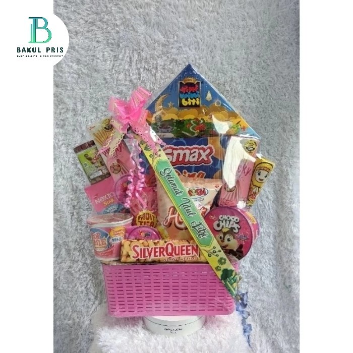 

Parcel Lebaran 2025 Hampers idul Fitri 2025 Hampers lebaran Parcel Snack D-BP1 - Pink