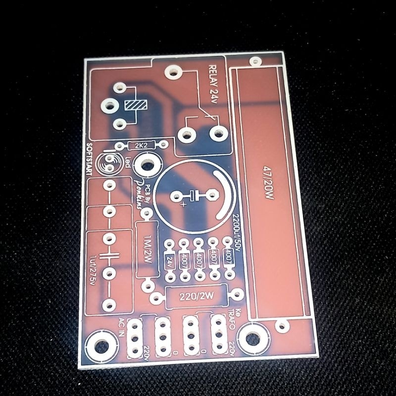 pcb softstart fiber soft star sofstar anti jeglek sof star softstar sofstart Fajar elektro 2