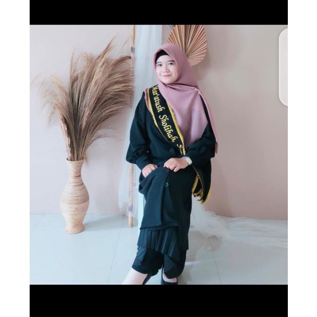 Selempang Wisuda Bludru Renda Selempang Wisuda