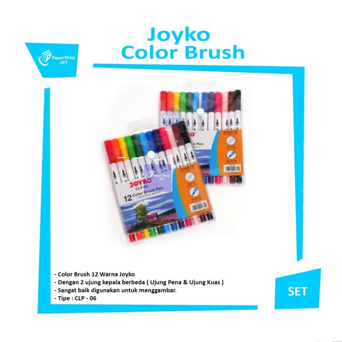 

[BIG SALE] Joyko Color Brush CLP-06