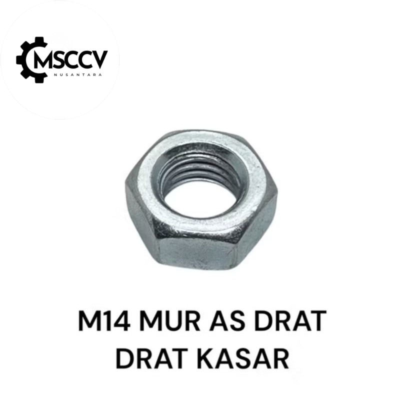 NUTS MUR M14 DRAT KASAR MUR AS DRAT METRAN MUR KASAR