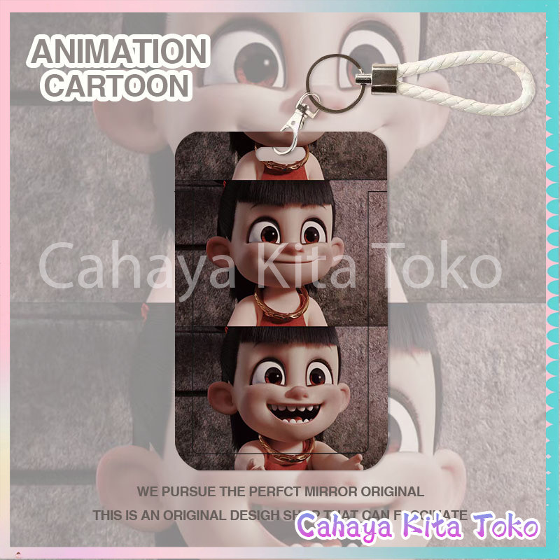 

ID CARD HOLDER/SARUNG KARTU/pesanan Hadiah Khusus/SUPPORT HARGA GROSIR/Ne Zha balita yang imut