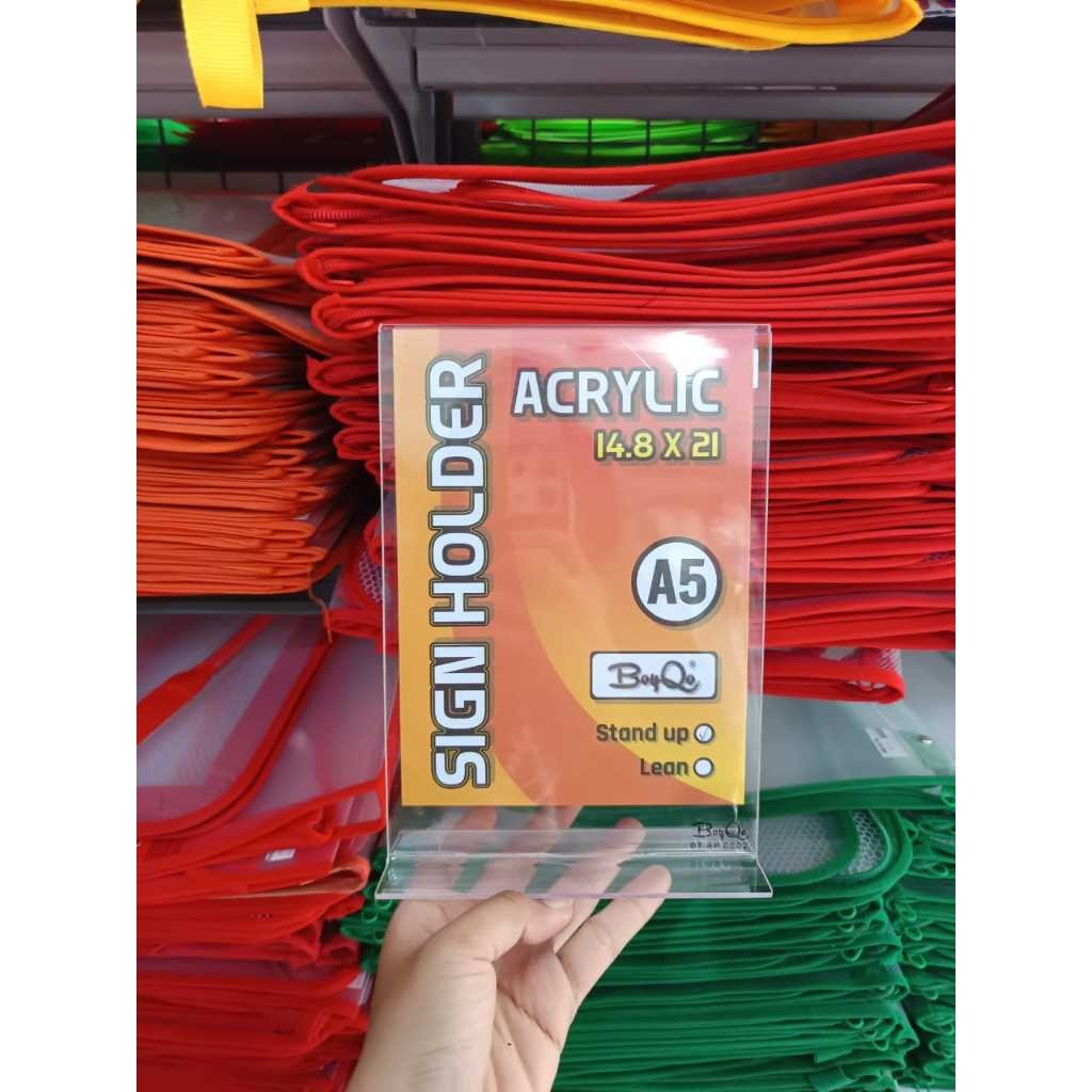 

Acrylic Sign Holder A5 14,8x21