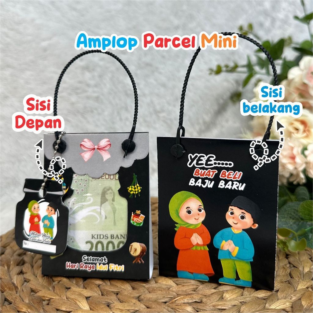 

Parcel Mini Model Tas Tenteng Amplop Lebaran Model Tas