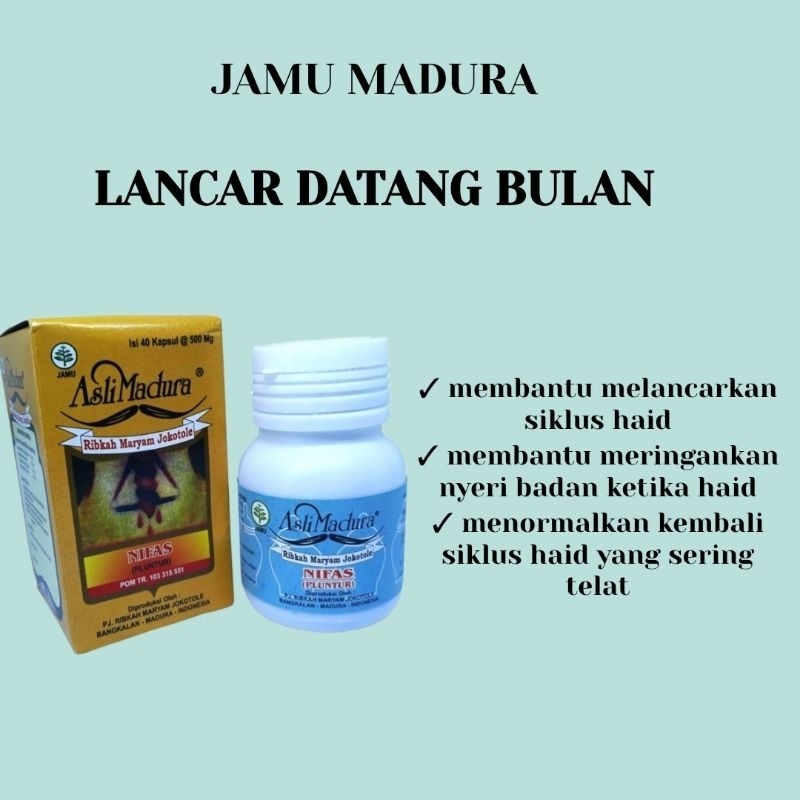 Jamu nifas(pluntur) peluntur ready stok bosku