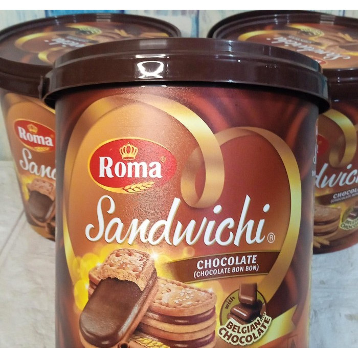 

Roma sandwich 300gr 1 Dus isi 6 top