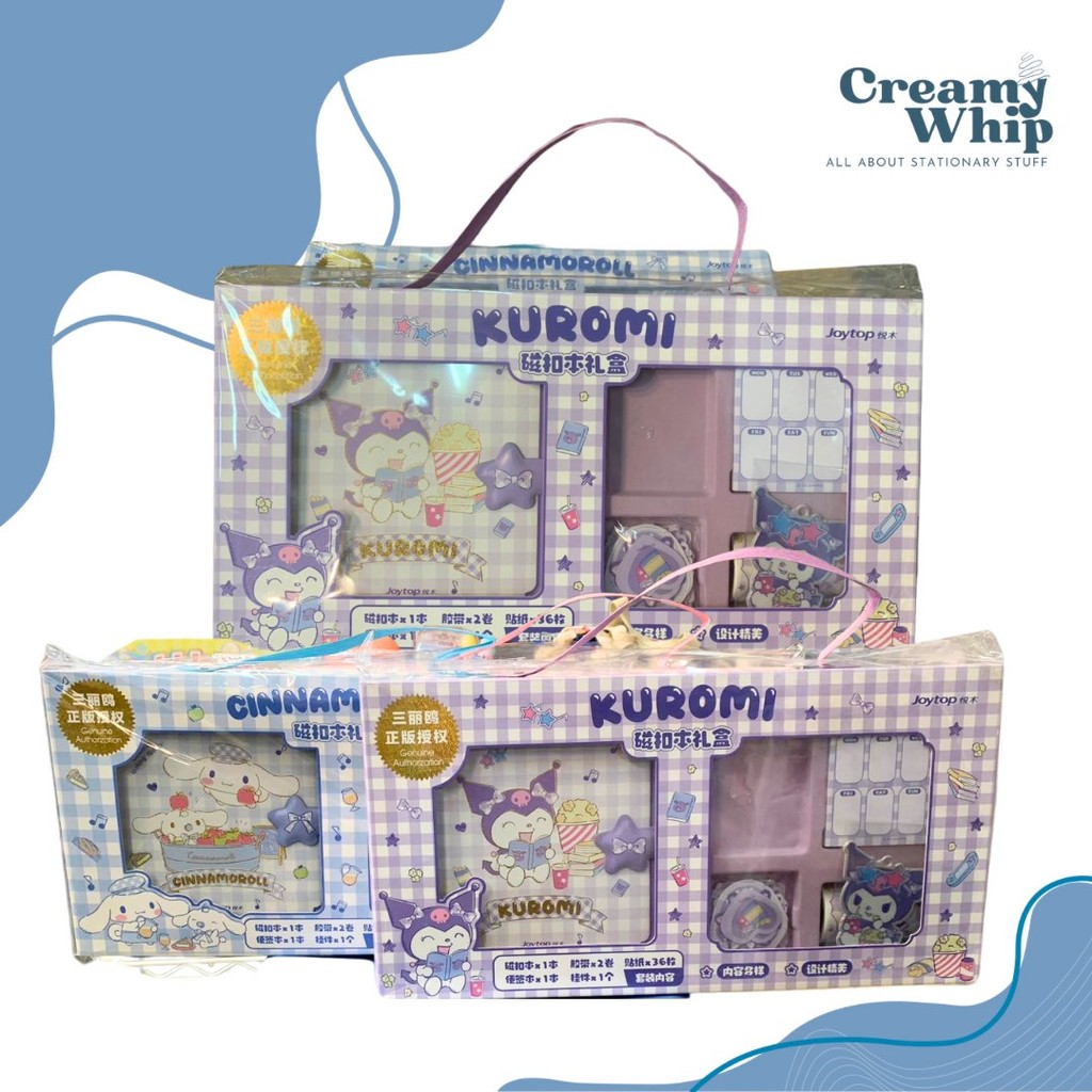 Sanrio notebook set gift set box