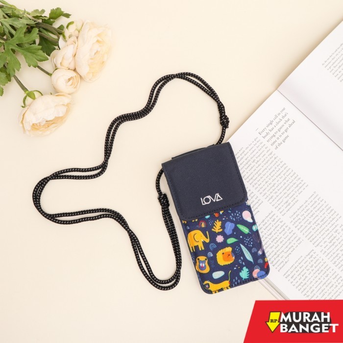tas selempang wanita simple elegan Lova.id - POPPY - Tas Hp / Tas selempang wanita - Line