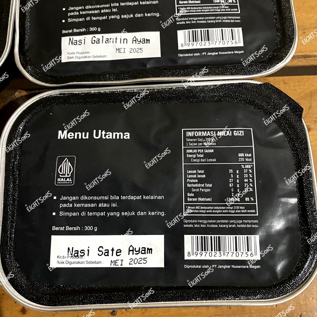 

PROMO Ransum Nasi Naraga Jatah TNI Ecer 1 Nasi Berkualitas