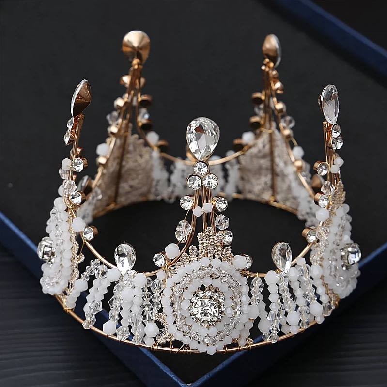 Cake Topper Mahkota Diamond Besar/Topper Kue Crown Diamond Besar/ Hiasan Kue Mahkota