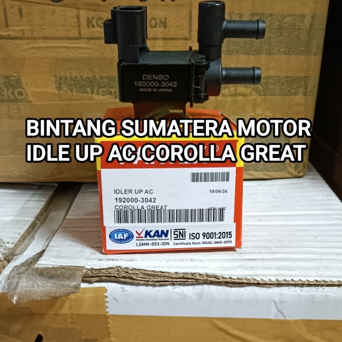 idle up ac corolla great partex