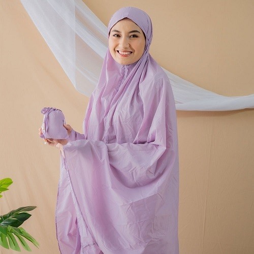 mukena traveling mini pouch /mukenah dewasa/mukena dewasa /mukenah traveling mini pouch