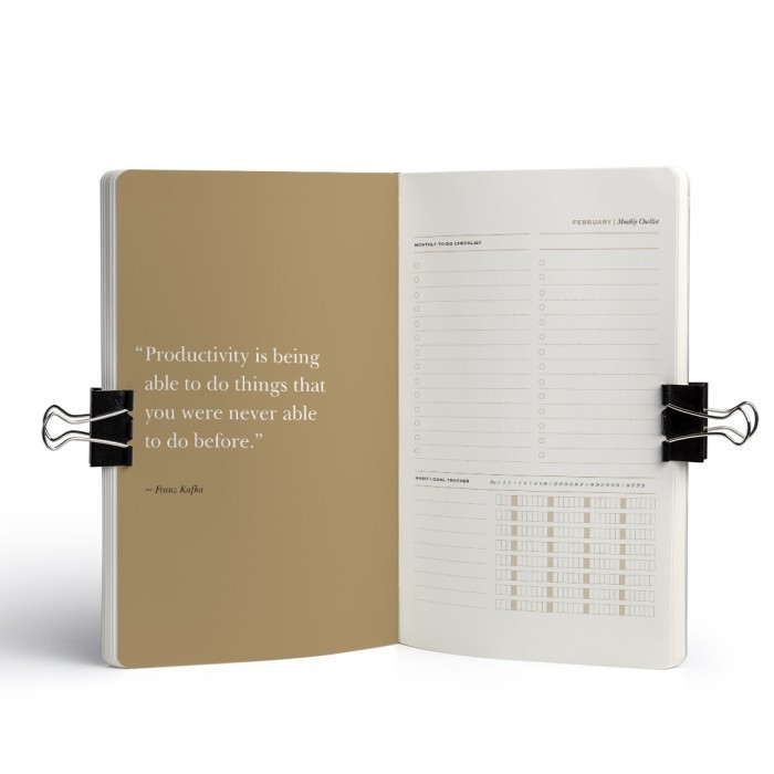 

A5 Brown Planner 2024 by Papermark