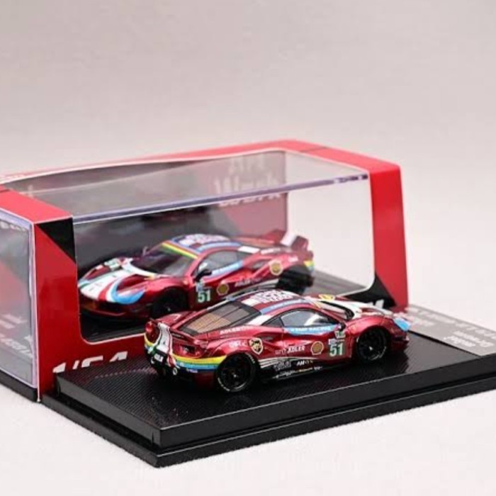 CM Model Ferarri 488 LM 2019 1:64 Mini Dream-CM0004