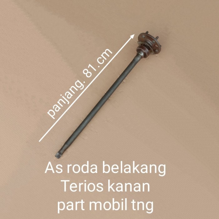 As Roda Belakang Drive Shaft Drife Shaf Daihatsu Terios Copotan