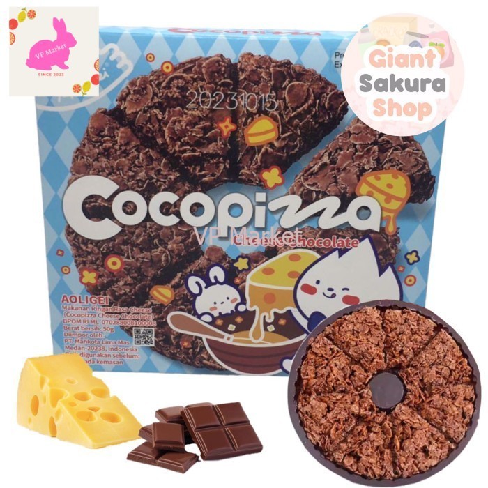 

Aoligei Cocopizza Cheese Chocolate 50gr