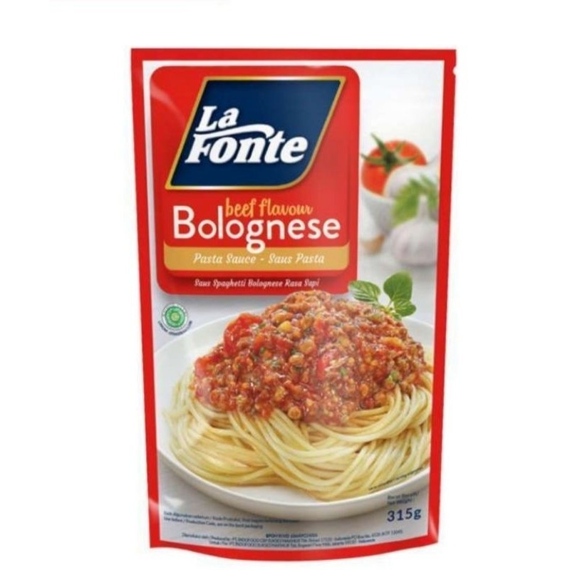 

LA FONTE SAUS BOLOGNESE 315 GR