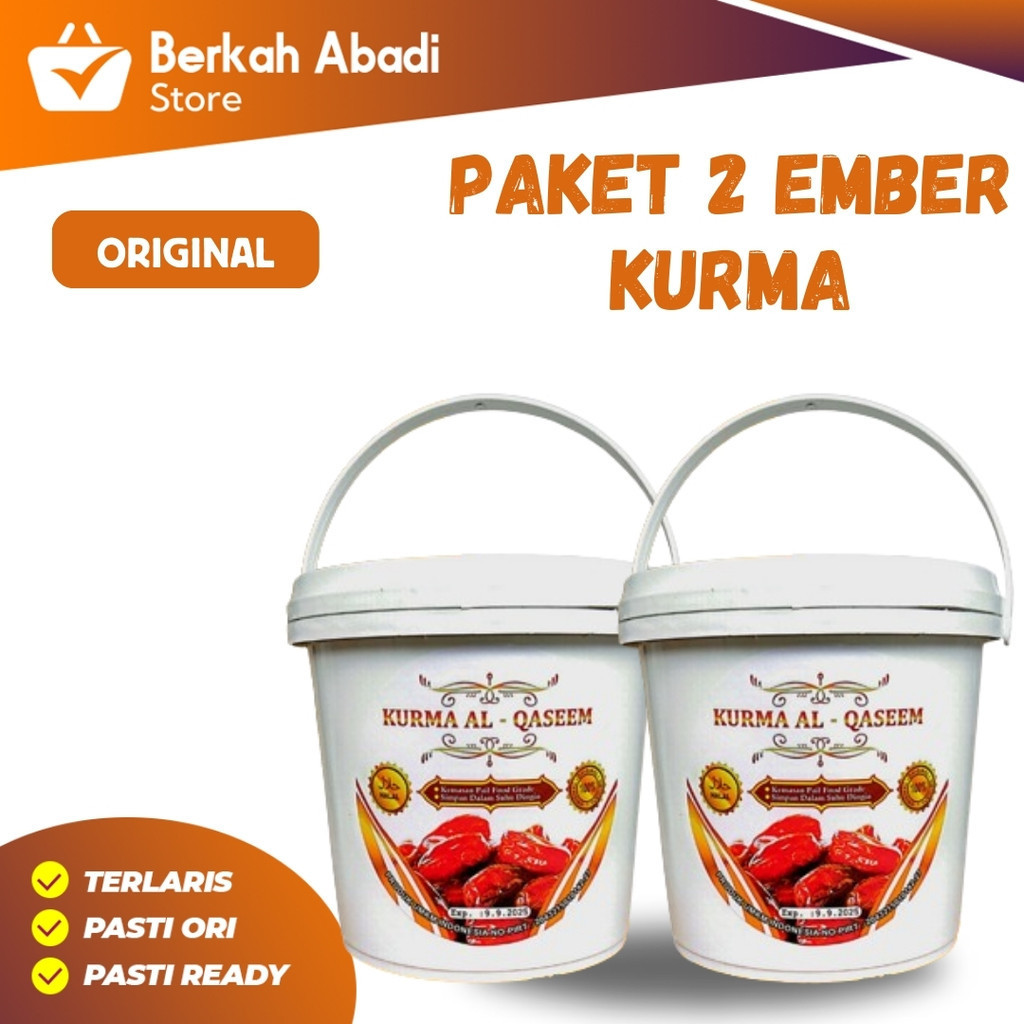 

BA ( 2 PCS ) Kurma Al qaseem kurma basah original