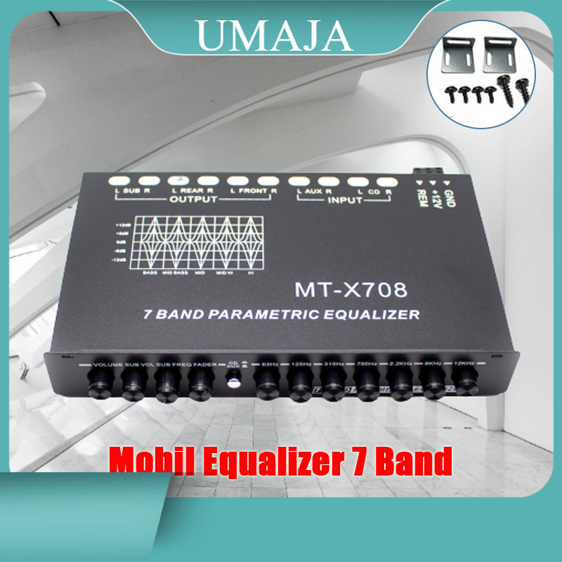 Umaja Mobil Parametric Equalizer 7 Band MT-X708 Aud