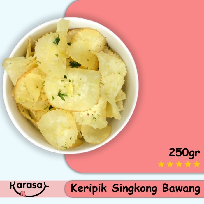 

KERIPIK SINGKONG BAWANG DAUN 250gr