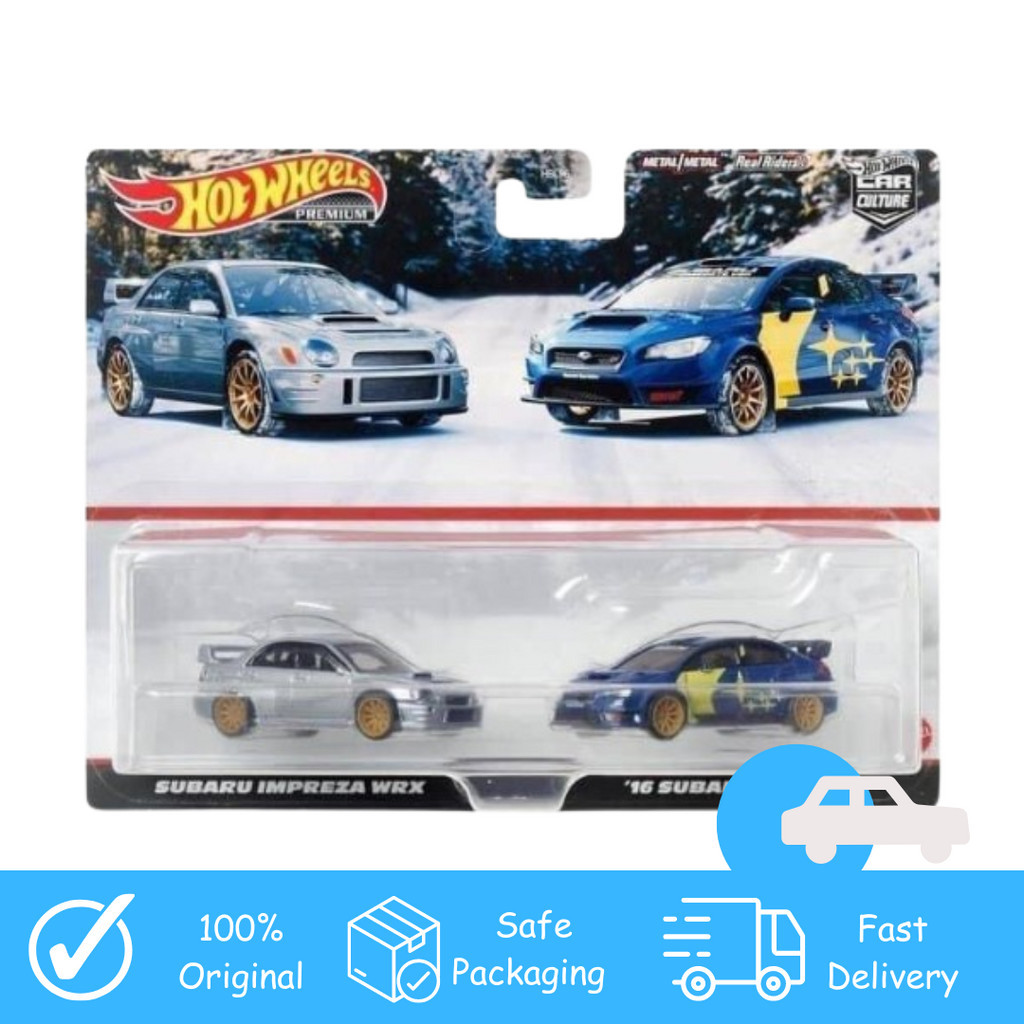 Hotwheels Subaru Impreza WRX Twin Pack 16 Subaru WRX STI