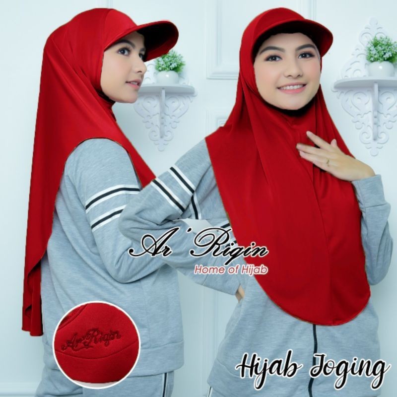 Hijab olga topi sporty DEWASA/ORI ARRIQIN HIJAB DEWASA L