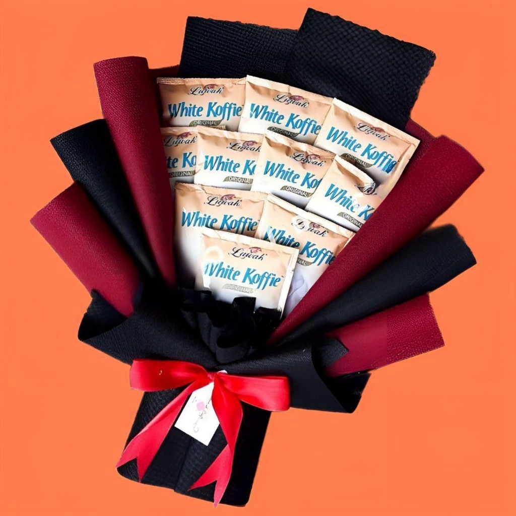 

buket kopi bucket wisuda laki laki cowok drink beng beng wisuda ulang tahun wedding