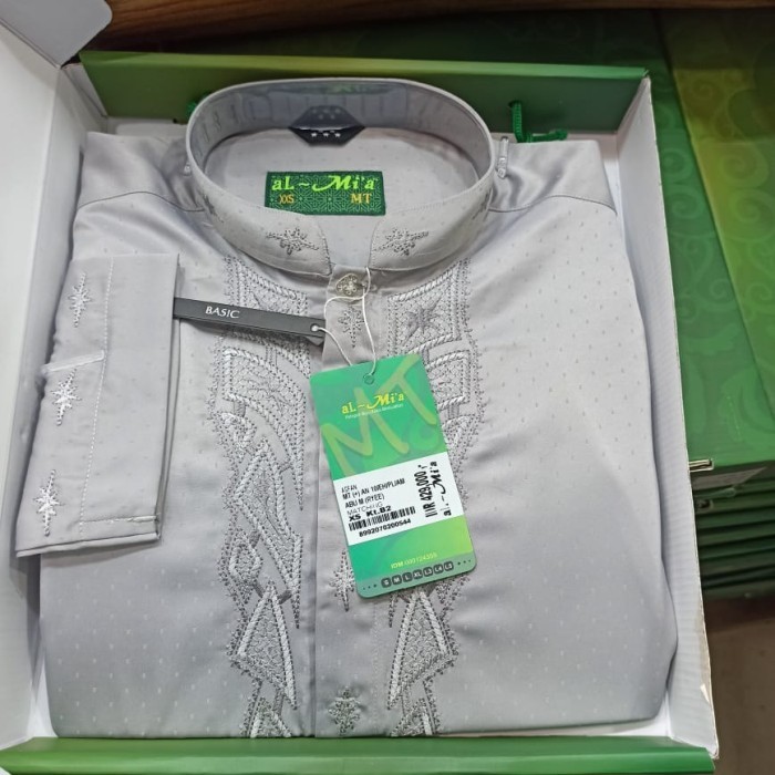 BAJU KOKO AL MIA MT LENGAN BUAT REMAJA TANGGUNG size Xs-Xxs - XXS