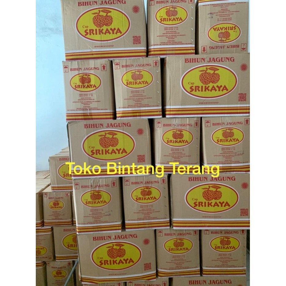 

Bihun Jagung Cap Srikaya 1 Dus / Karton 5 kg / 4,7 kg