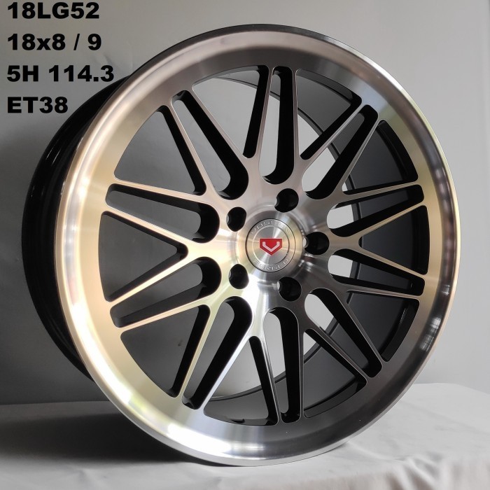 4pcs Velg VOSSEN Ring 18 Vellfire Alphard  Innova ZENIX HRV CRV Mazda