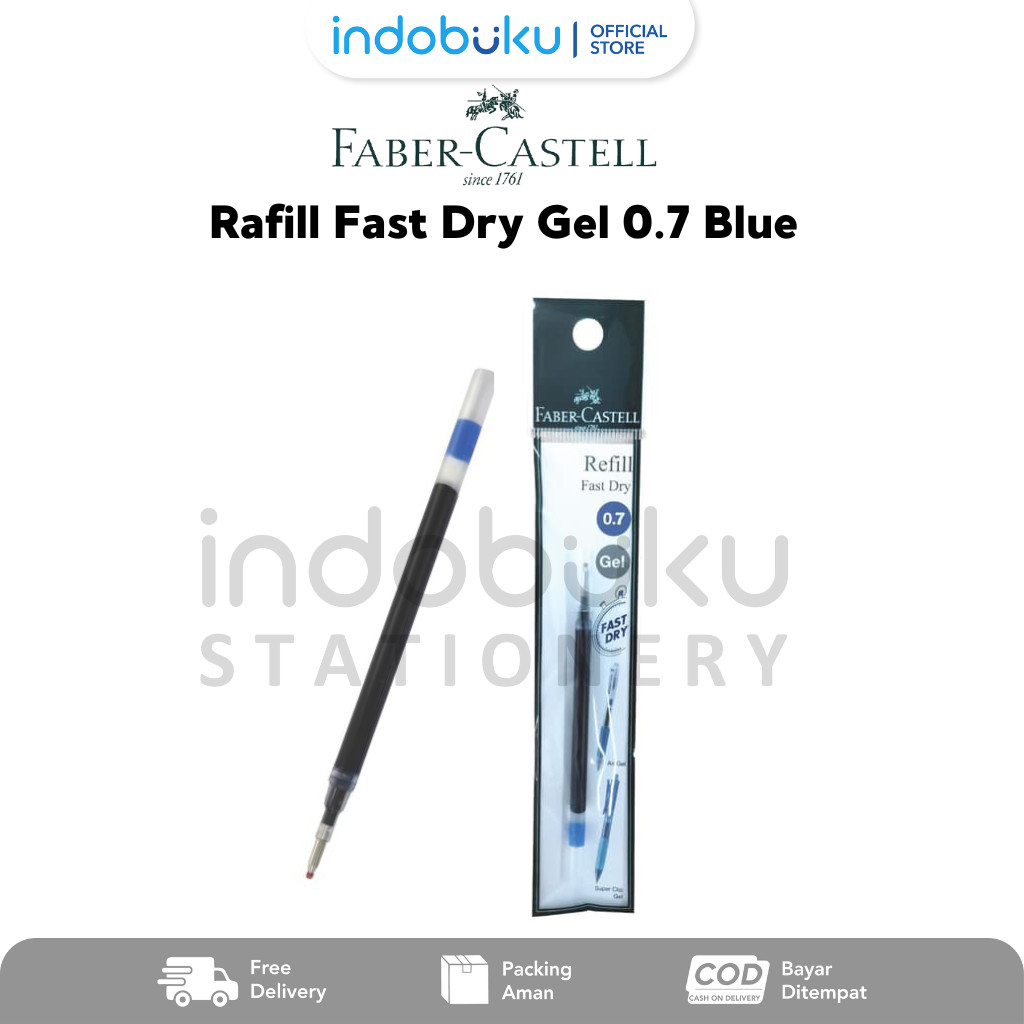 

Refill Fast Dry Gel 0.7 Blue Faber-Castell