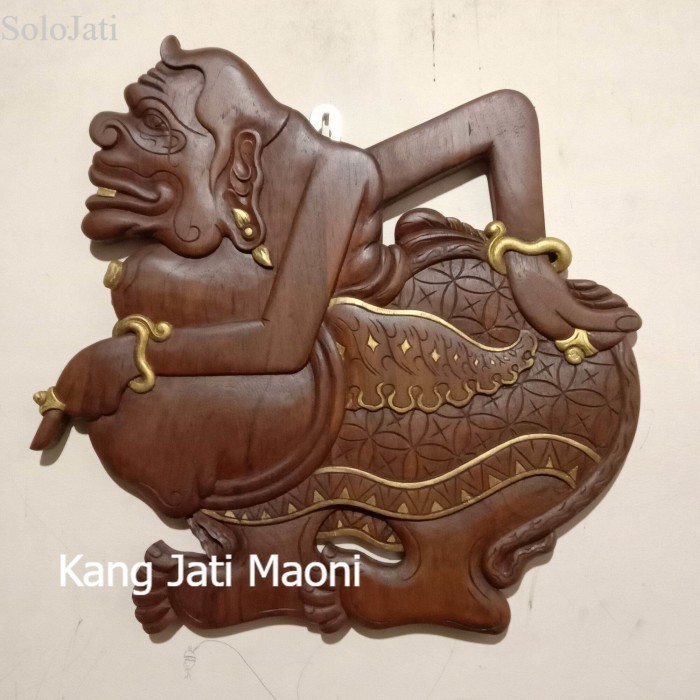 

hiasan dinding ukiran tokoh semar kayu jati Murah Meriah JD21 murah