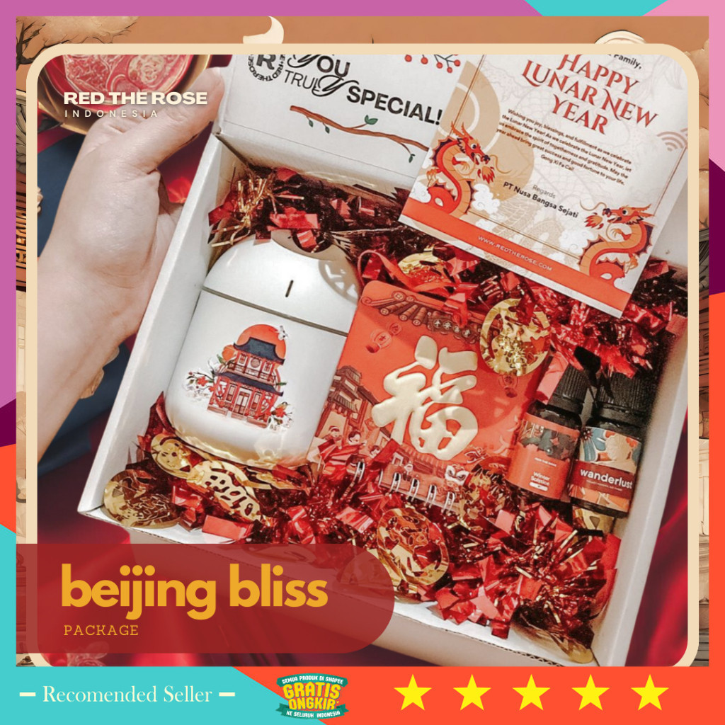 

Kado Souvenir Hampers Lebaran Murah Premium / Beijing Bliss Package : Lunar Hampers | CNY Gift | Kado Imlek | Hampers Parcel Parsel Tahun Naga Dragon Chinese New Year