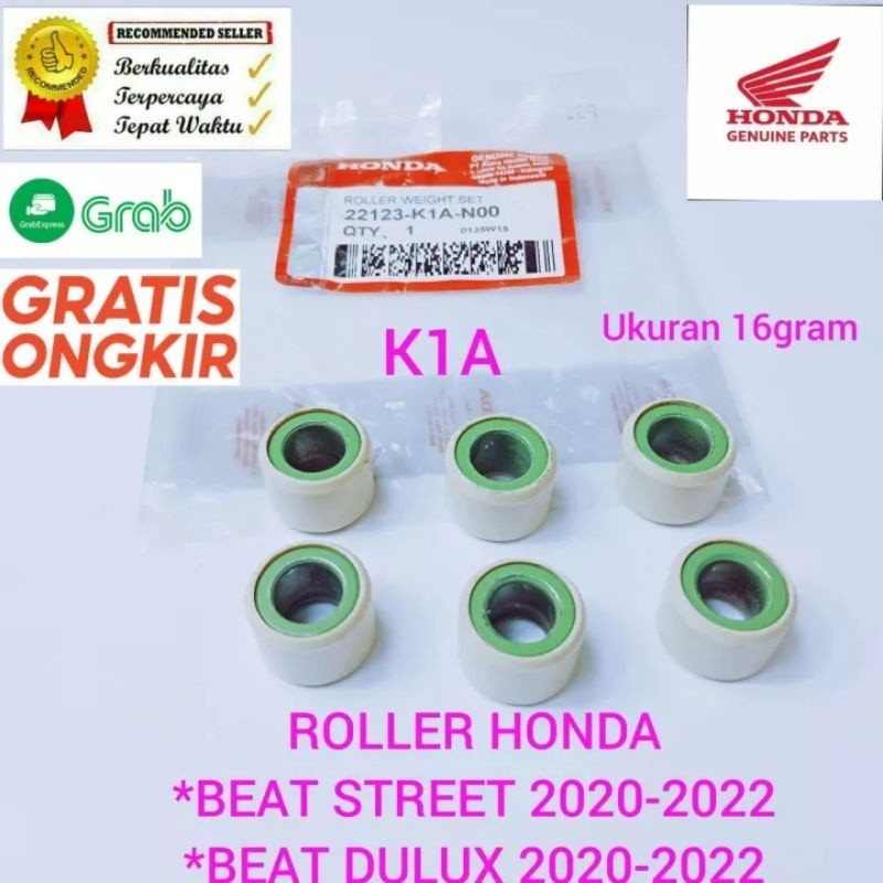 ROLLER BEAT STREET 2020-2022/PAKET ROLLER BEAT STREET 2020-2022-BEAT DULUX 2020-2022 UKURAN 16gram(K