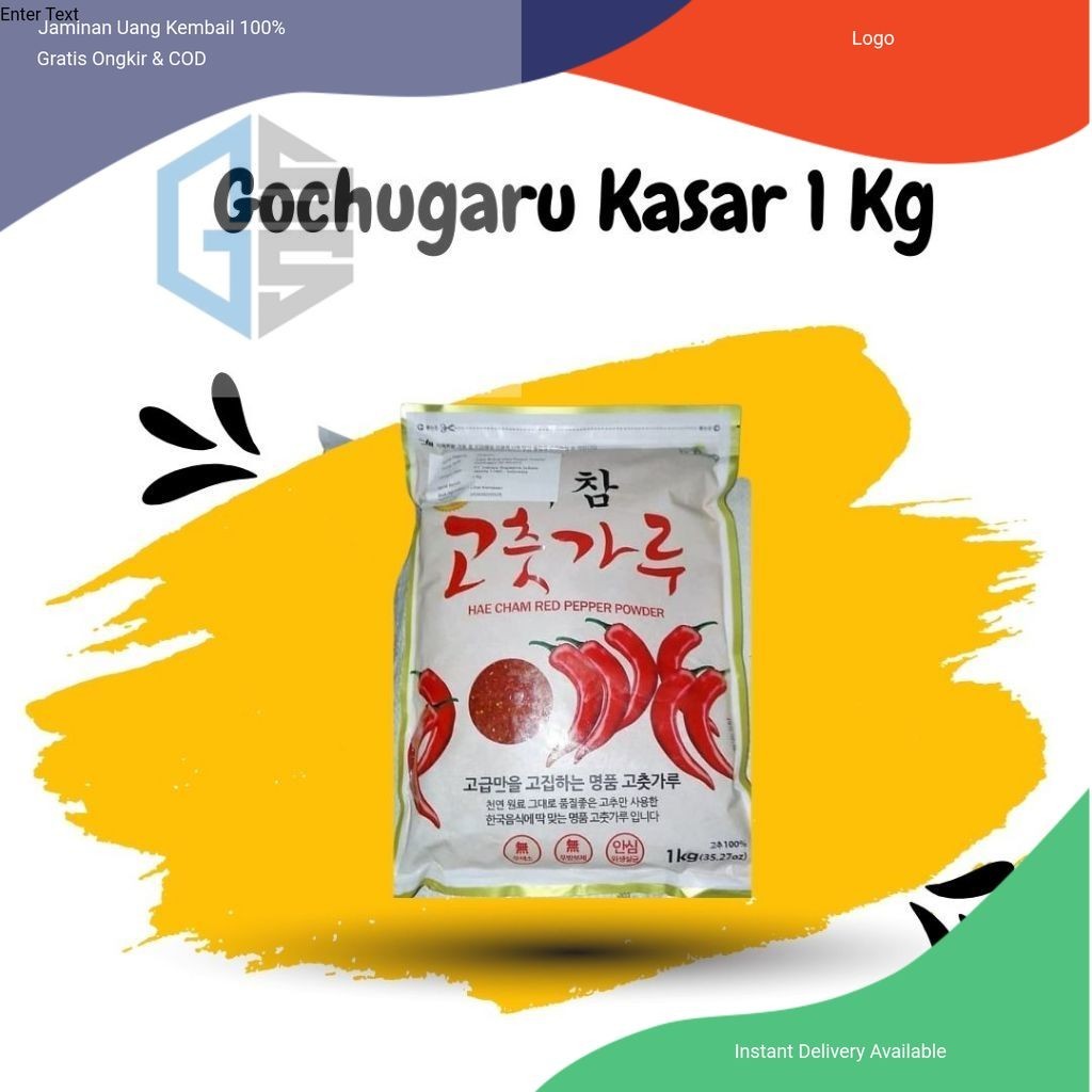 

Gochugaru Chili Flakes 1 Kg