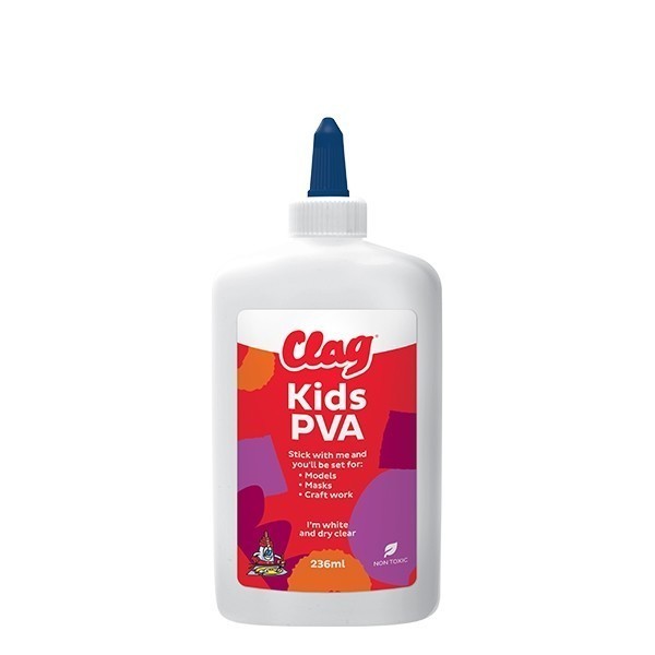

BOSTIK CLAG KIDS PVA GLUE 236ML - LEM SERBAGUNA