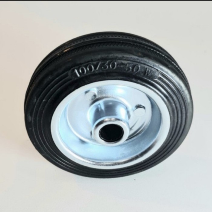 Roda Karet 4 inch/Wheel Only Karet 4 inch
