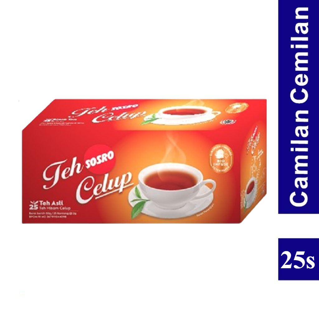 

Teh Sosro Celup Black Tea isi 25s