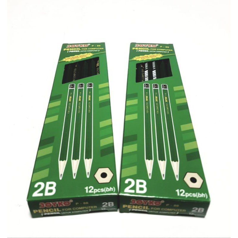 

Harga Grosir ( 5kotak /60pcs ) Pensil 2B JOYKO P-88 Untuk Komputer Original