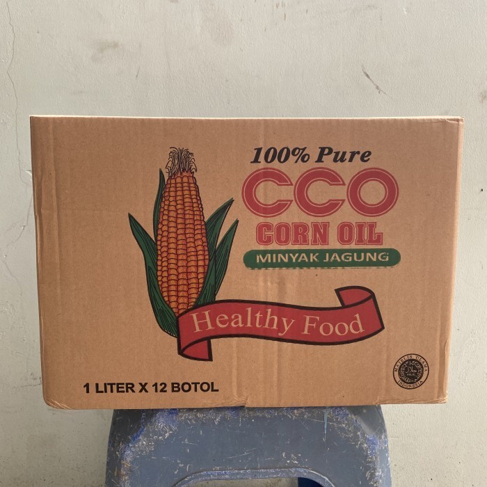 

CCO Corn Oil 1 liter minyak jagung 1 dus isi 12 botol
