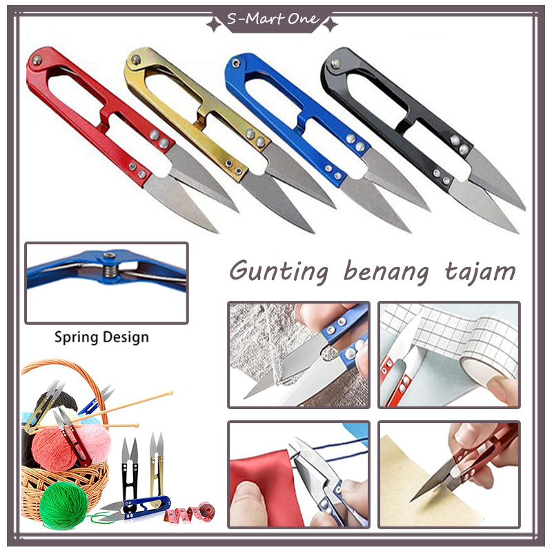 

jahit Pemotong /Gunting /Gunting Cekris Golden /Thread Cutter /Gunting Benang Kain