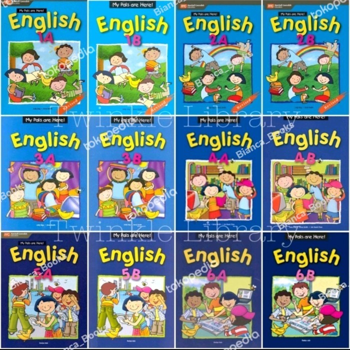 My Pals are Here English 1A 1B 2A 2B 3A 3B 4A 4B 5A 5B 6A 6B Textbook - level 4, b Textbook