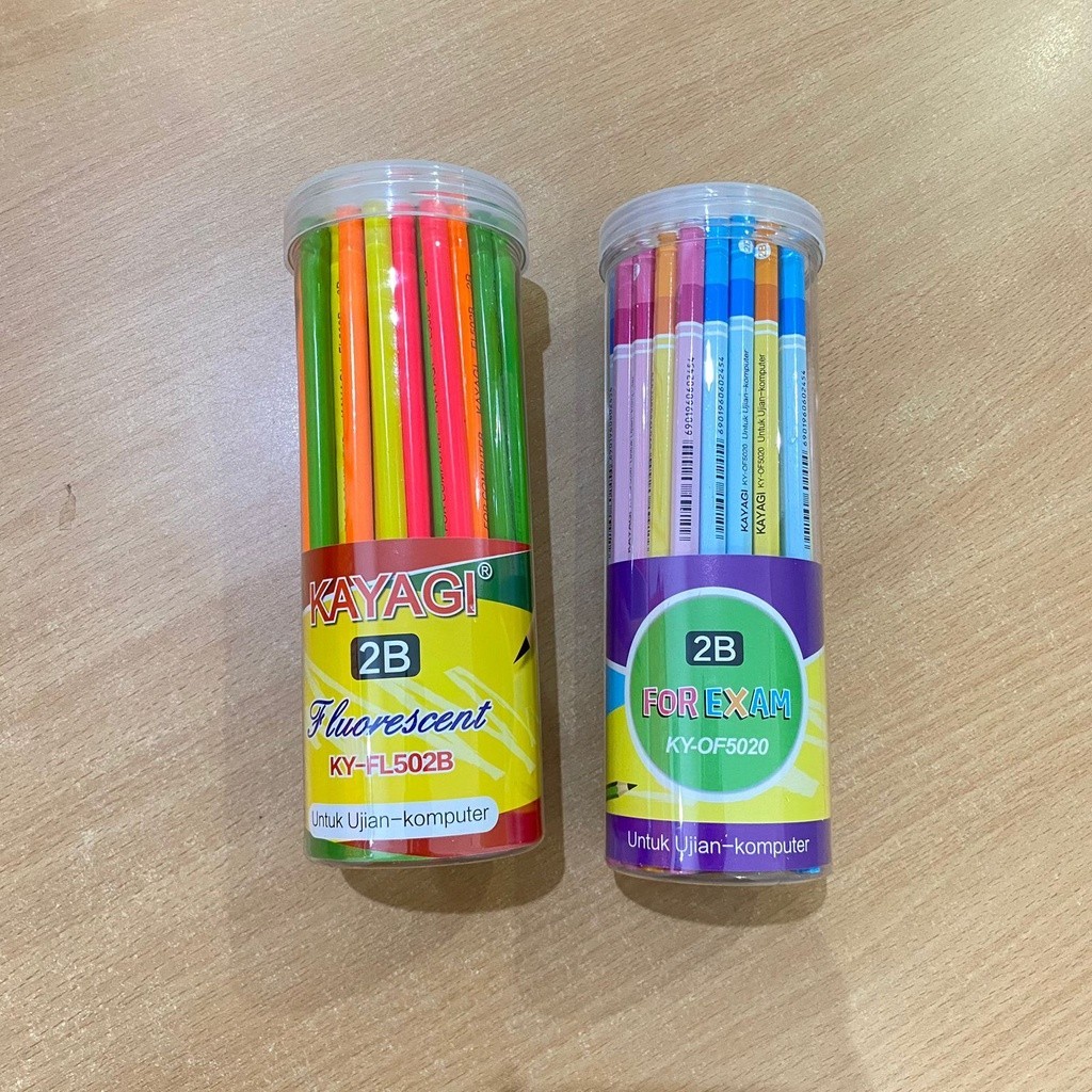 

Pensil 2B Kayagi Isi 50pcs (untuk ujian komputer)
