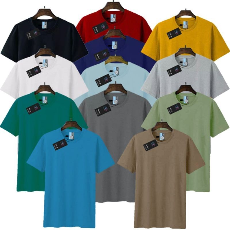 KAOS POLOS PRIA SOFT COTTON 30S OBLONG POLOS UNISEX