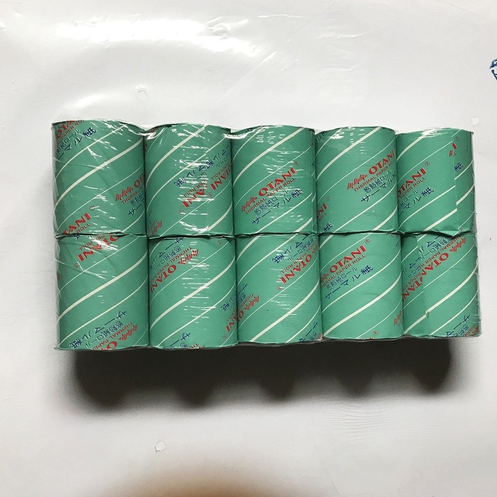

Kertas Struk Thermal (Roll Kasir) OTANI 57 X 50 (1 Pak isi 10 Pcs)
